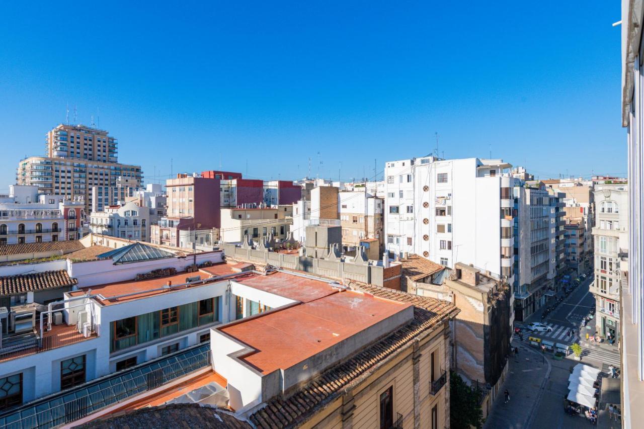 Ayuntamiento Panoramic Apartment Valencia Exterior foto