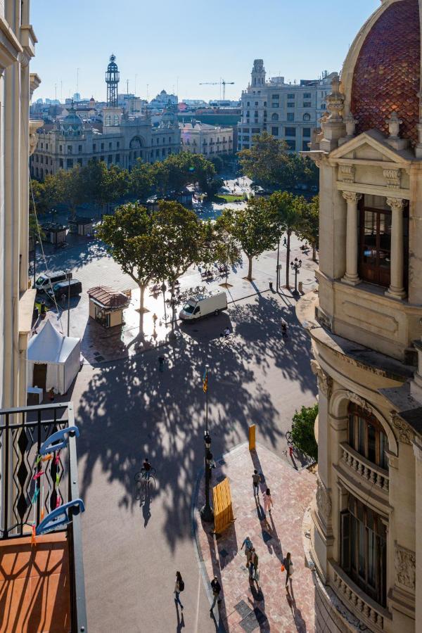 Ayuntamiento Panoramic Apartment Valencia Exterior foto