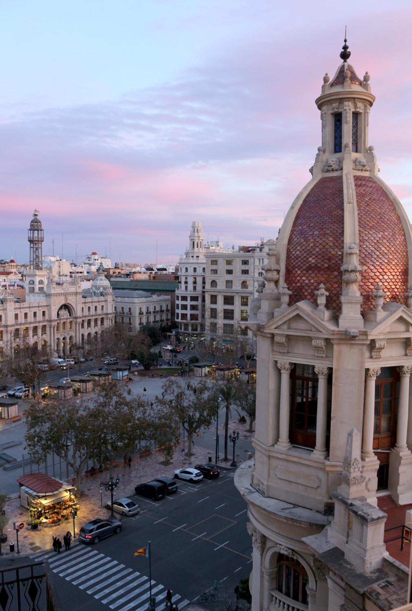 Ayuntamiento Panoramic Apartment Valencia Exterior foto